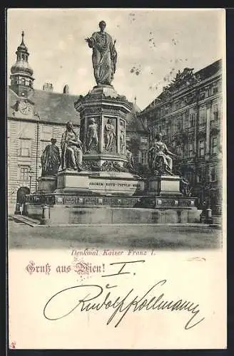 AK Wien, Denkmal Kaiser Franz I.