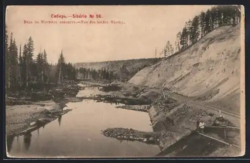 AK Sibirien, Vue des usines Miasky