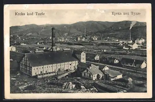 AK Kreka kod Tuzle, Blick auf das Salzbergwerk