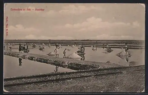 AK Sambhar, Extraction of Salt