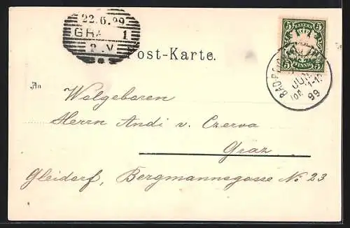 AK Reichenhall, Ortsansicht, Brunnkapelle, Gradirhaus