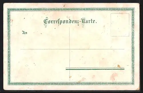 Lithographie Absam, Teilansicht, Kirche, Gnadenbild