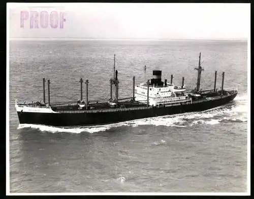 Fotografie Frachtschiff Aagtekerk in voller Fahrt, Grossformat 25 x 19cm