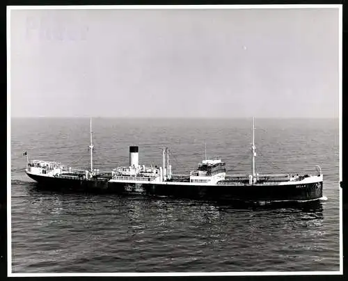 Fotografie Frachtschiff / Frachter Gella bei ruhiger See, Grossformat 25 x 20cm