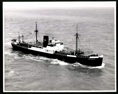 Fotografie Frachtschiff / Frachter Guernsey auf See