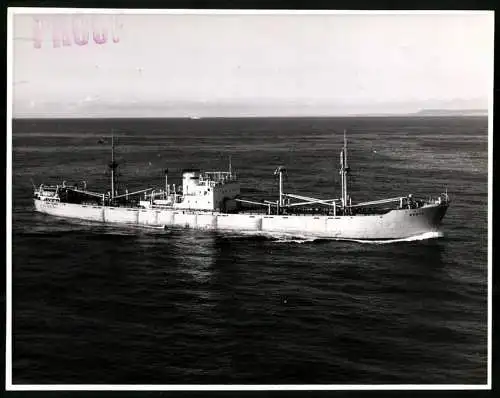 Fotografie Frachtschiff / Frachter Warta bei langsamer Fahrt