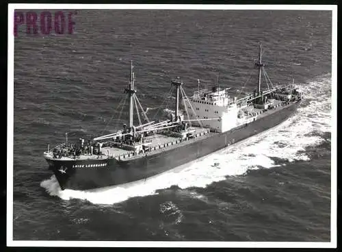 Fotografie Frachtschiff / Frachter Luise Leonhardt auf hoher See