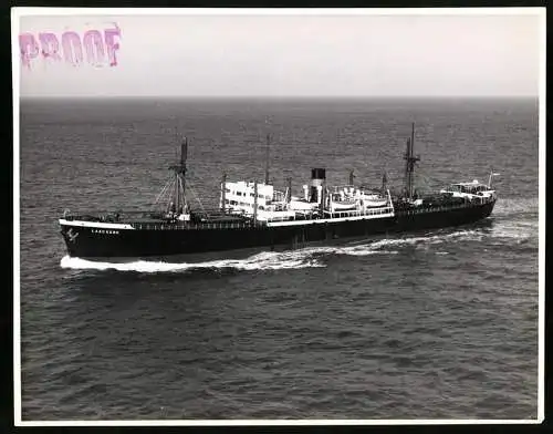 Fotografie Frachtschiff / Frachter Laagkerk fährt unter holländischer Fahne, Grossformat 25 x 19cm