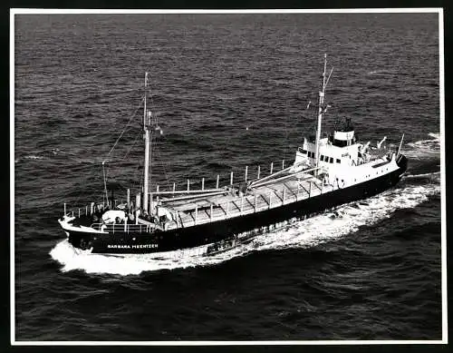 Fotografie Frachtschiff / Frachter Barbara Meentzen in Fahrt, Grossformat 25 x 20cm