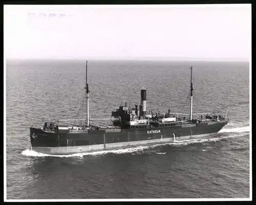 Fotografie Frachtschiff / Frachter Katholm transportiert leichte Fracht