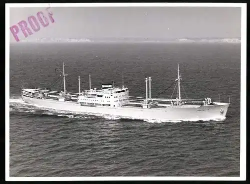 Fotografie Frachtschiff / Frachter Berganger fährt unter der Fahne von Norwegen