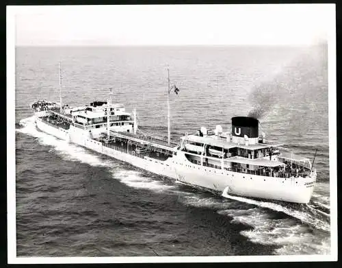 Fotografie Tankschiff / Tanker Juanita, Heimathafen Grimstad, Grossformat 25 x 20cm