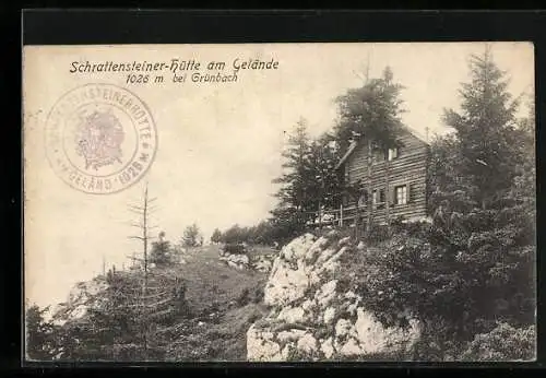 AK Schrattensteiner-Hütte bei Grünbach