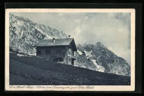 AK C. v. Stahl-Haus, Am Torrenerjoch gegen das Hohe Brett