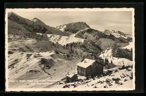 AK Carl v. Stahl-Haus, Am Torrenerjoch g. d. Hagengebirge