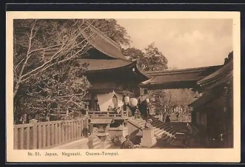 AK Nagasaki, Osuwa-Tempel