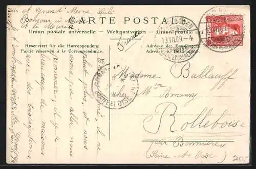 Präge-AK Schweiz, Wappen der Kantone, Briefmarken, Posthorn