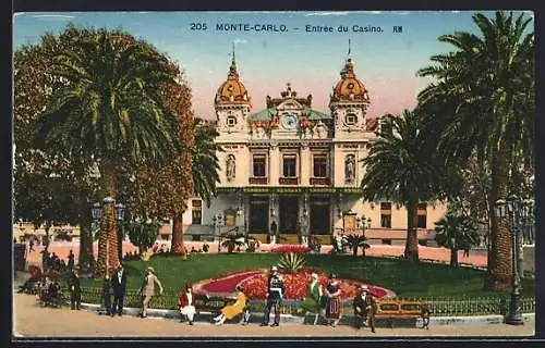 AK Monte-Carlo, Entrée du Casino