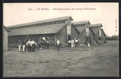 AK Le Mans, Baraquements du Camp d`Auvours