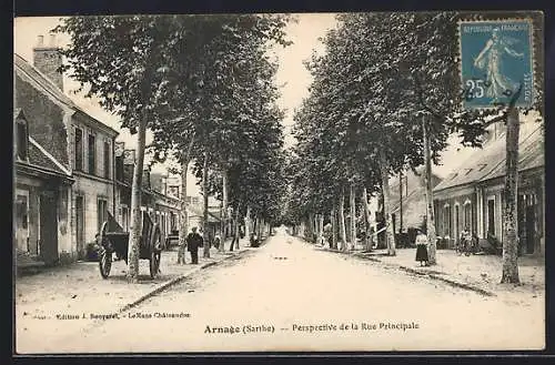 AK Arnage, Perspective de la Rue Principale