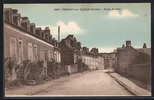 AK Fresnay-sur-Sarthe, Route de Sillé