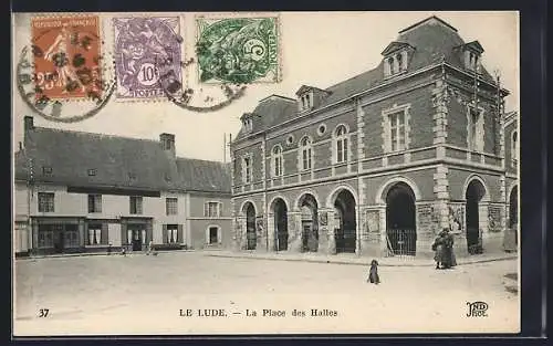 AK Le Lude, La Place des Halles