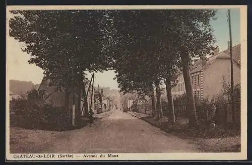 AK Château-du-Loir, Avenue du Mans
