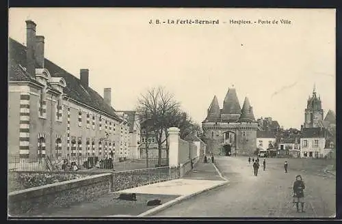 AK La Ferté-Bernard, Hospices, Porte de Ville