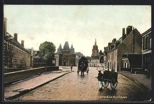 AK La Ferté-Bernard, La Place St. Julien