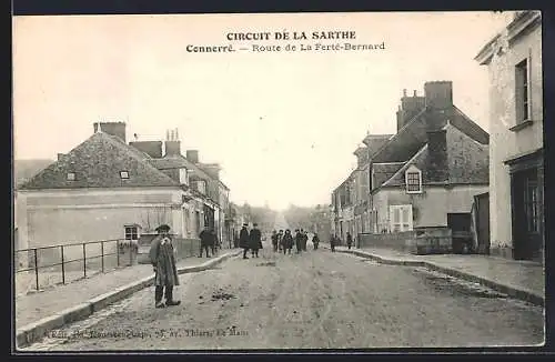 AK Connerré, Route de La Ferté-Bernard sur le Circuit de la Sarthe