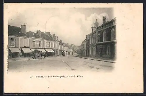 AK Conlie, Rue Principale vue de la Place