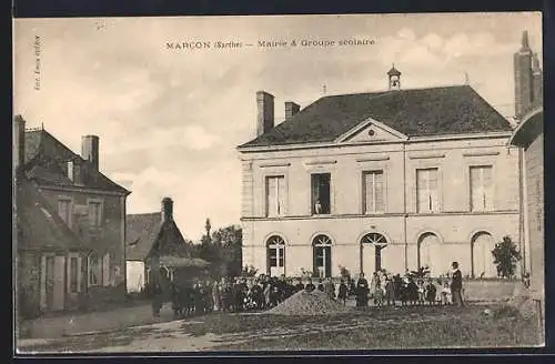 AK Marcon, Mairie et Groupe scolaire