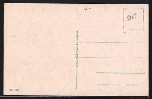 AK St. Gallen, Bürgerheim mit Parkanlage