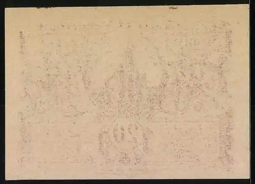 Notgeld Tullnerbach 1920, 20 Heller, Kirche in Tullnerbach, kunstvolle Verzierung