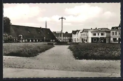 AK Kaltenkirchen /Holstein, Anlage mit Ortspanorama