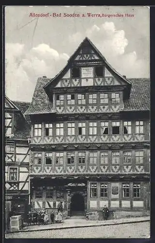 AK Allendorf-Bad Sooden, Bürgerliches Haus