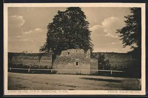 AK Eggenburg, /N.-Ö., Feste Eggenburg