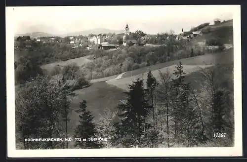 AK Hochneukirchen, Blick aus der Ferne auf den Ort