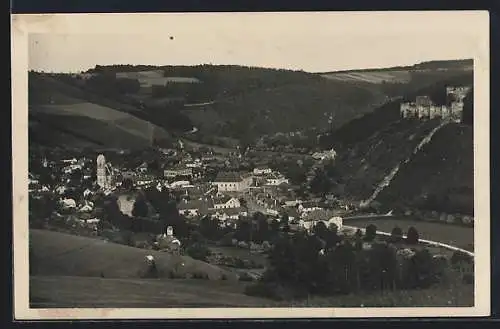 AK Kirchschlag /N.-Ö., Ortsansicht aus der Vogelschau