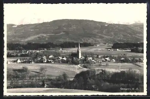 AK Gampern /O.-Ö., Ortsansicht aus der Vogelschau