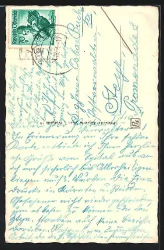 AK Steyr a. d. Enns, Grünmarkt durch Tor