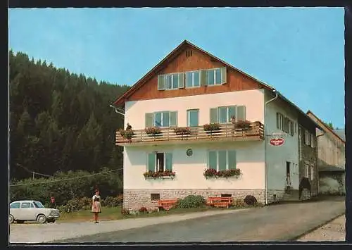 AK Hirschegg, Gasthaus Spengerwirt, Bes. N. und F. Trolp