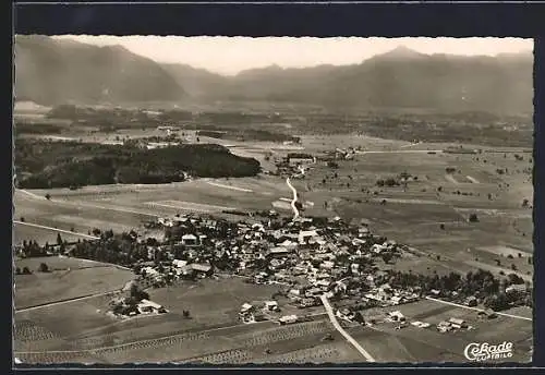 AK Grabenstätt / Chiemsee, Blick ins Achental