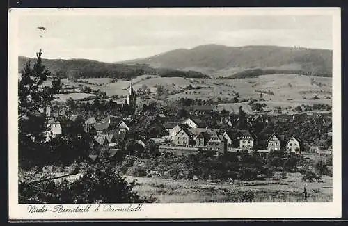 AK Nieder-Ramstadt, Totalansicht