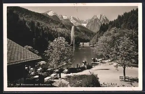 AK Riessersee, Ufer-Restaurant am See