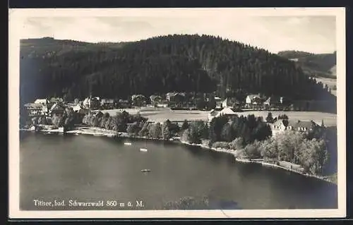 AK Titisee /Bad. Schwarzwald, Ortspartie