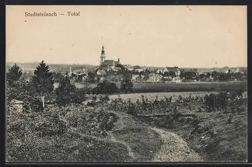 AK Stadtsteinach, Totalansicht