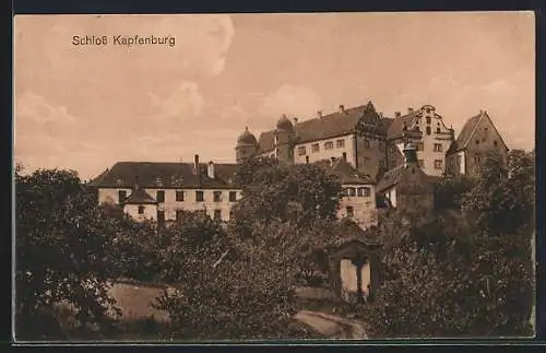 AK Kapfenburg, Blick zum Schloss