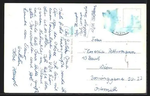 AK Lenste, Partie im Wald, Leuchtturm, Fachwerkhaus