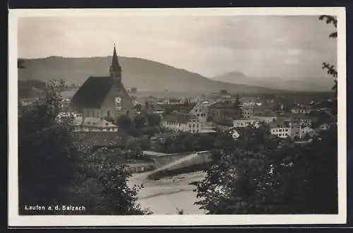 AK Laufen / Salzach, Gesamtansicht